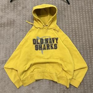 Vintage 90’s old navy sharks hoodie